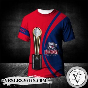 Belmont Bruins All Over Print T-Shirt 2022 National Champions Legendary – NCAA