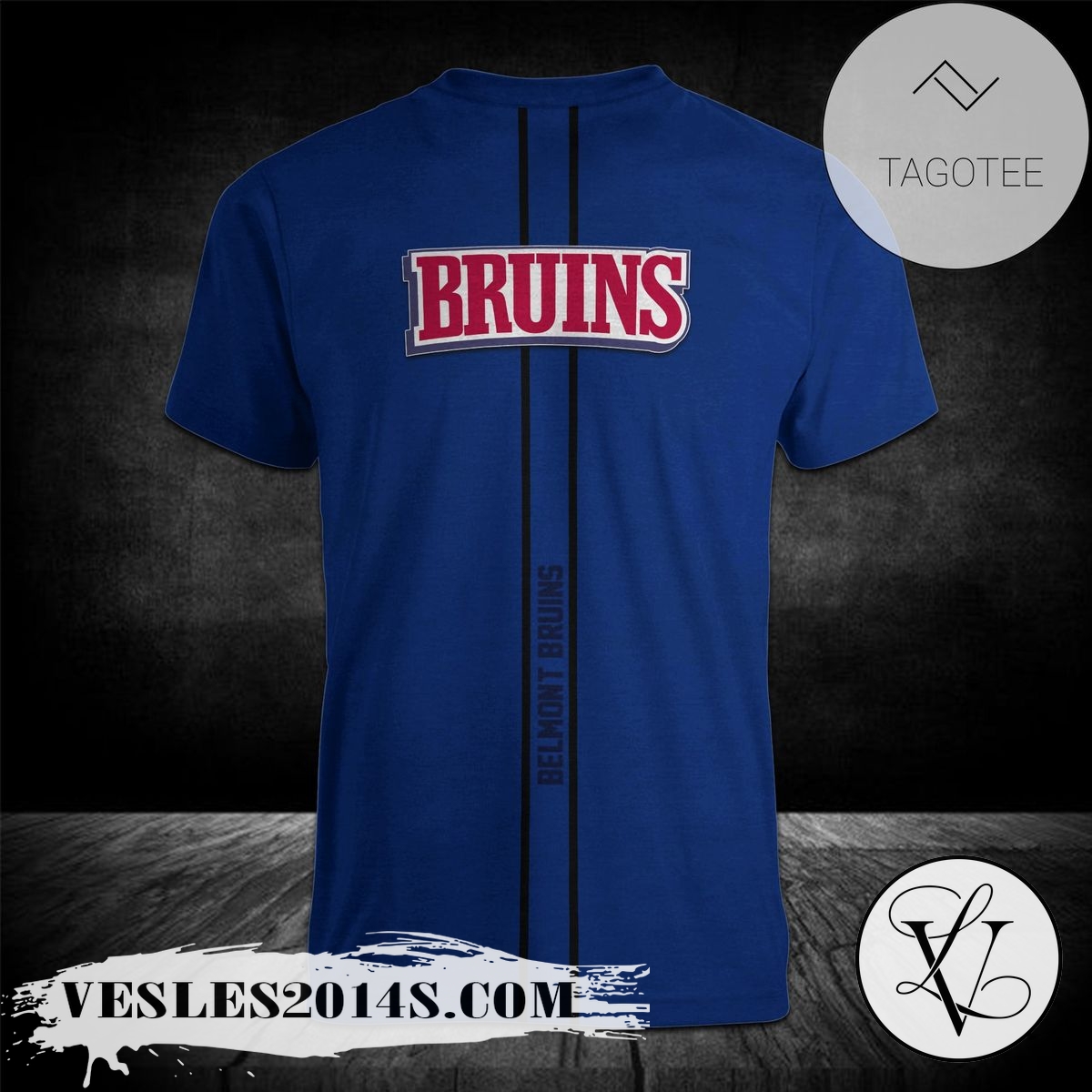 Belmont-Bruins-Personalized-Custom-Text-All-Over-Print-T-shirt-–-NCAA-1