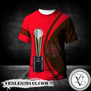 Brown Bears All Over Print T-Shirt 2022 National Champions Legendary – NCAA