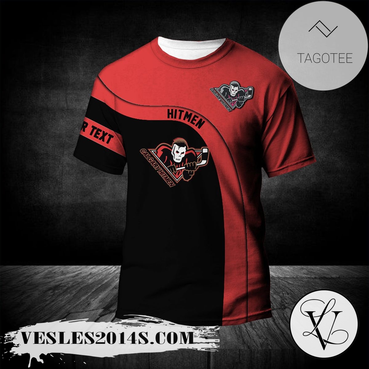 Calgary Hitmen T-shirt Curve Personalized Custom Text – CA HOCKEY Calgary Hitmen T-shirt Curve Personalized Custom Text – CA HOCKEY