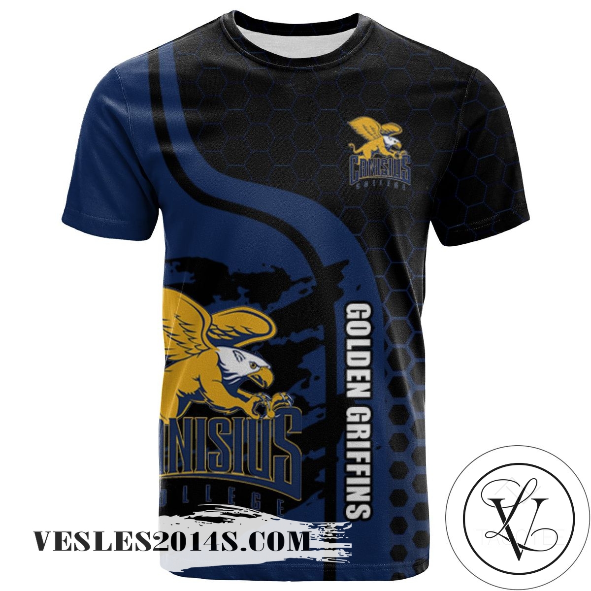 Canisius Golden Griffins All Over Print T-shirt My Team Sport Style – NCAA Canisius Golden Griffins All Over Print T-shirt My Team Sport Style – NCAA