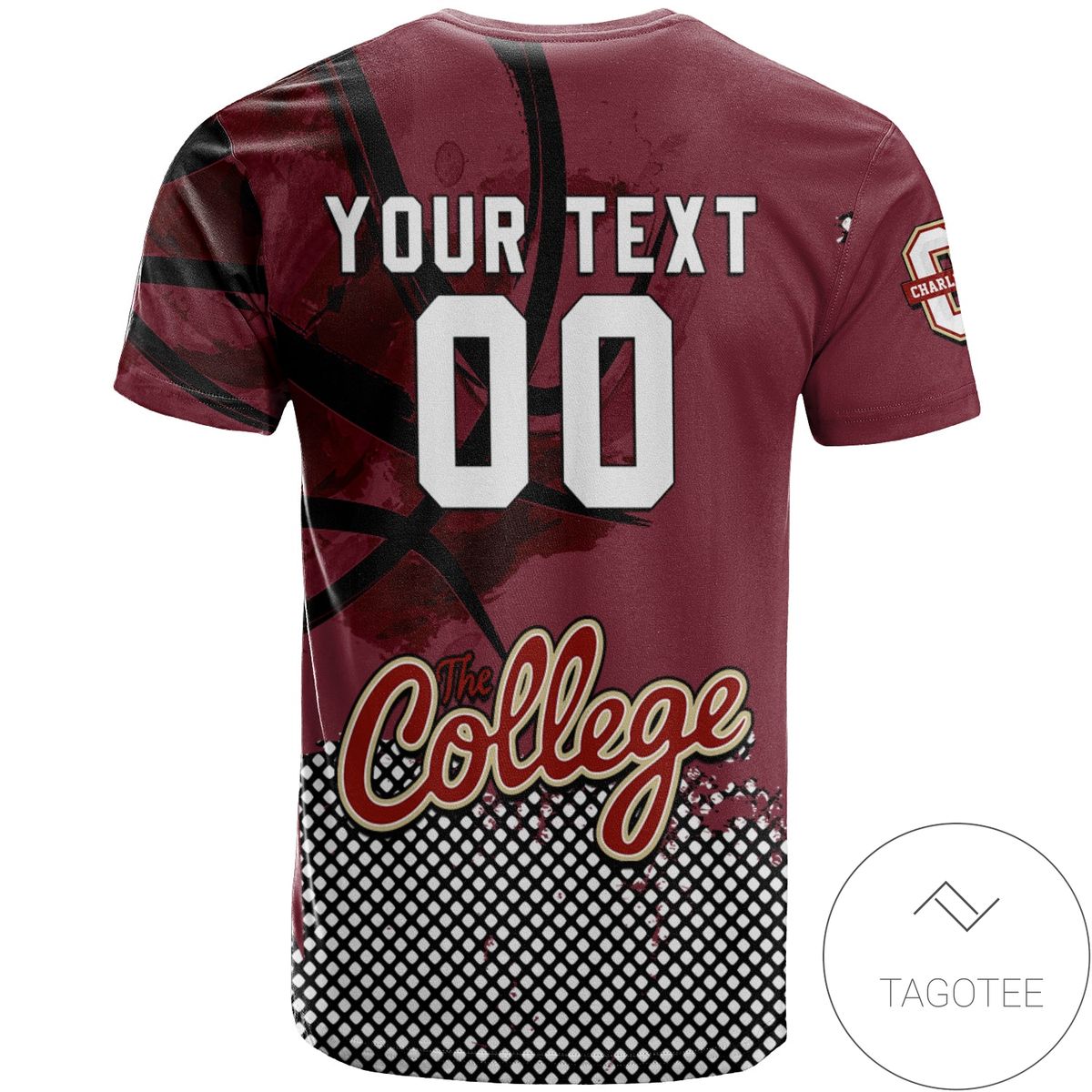 College-of-Charleston-Cougars-All-Over-Print-T-shirt-Mens-Basketball-Net-Grunge-Pattern-–-NCAA-1