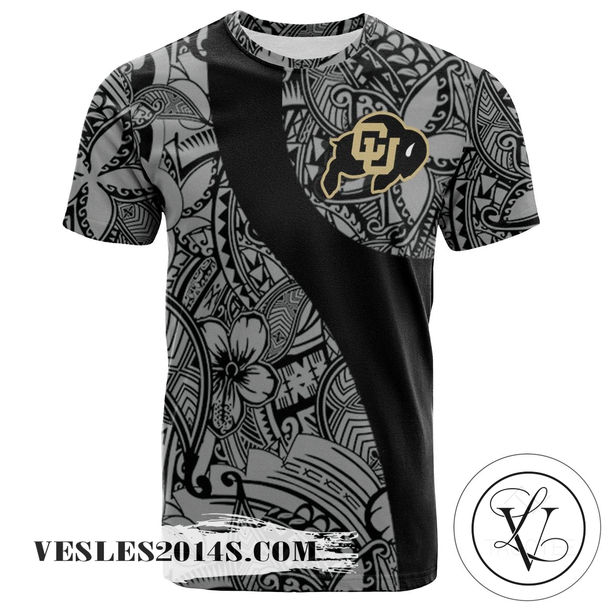 Colorado-Buffaloes-All-Over-Print-T-shirt-Polynesian-–-NCAA-1