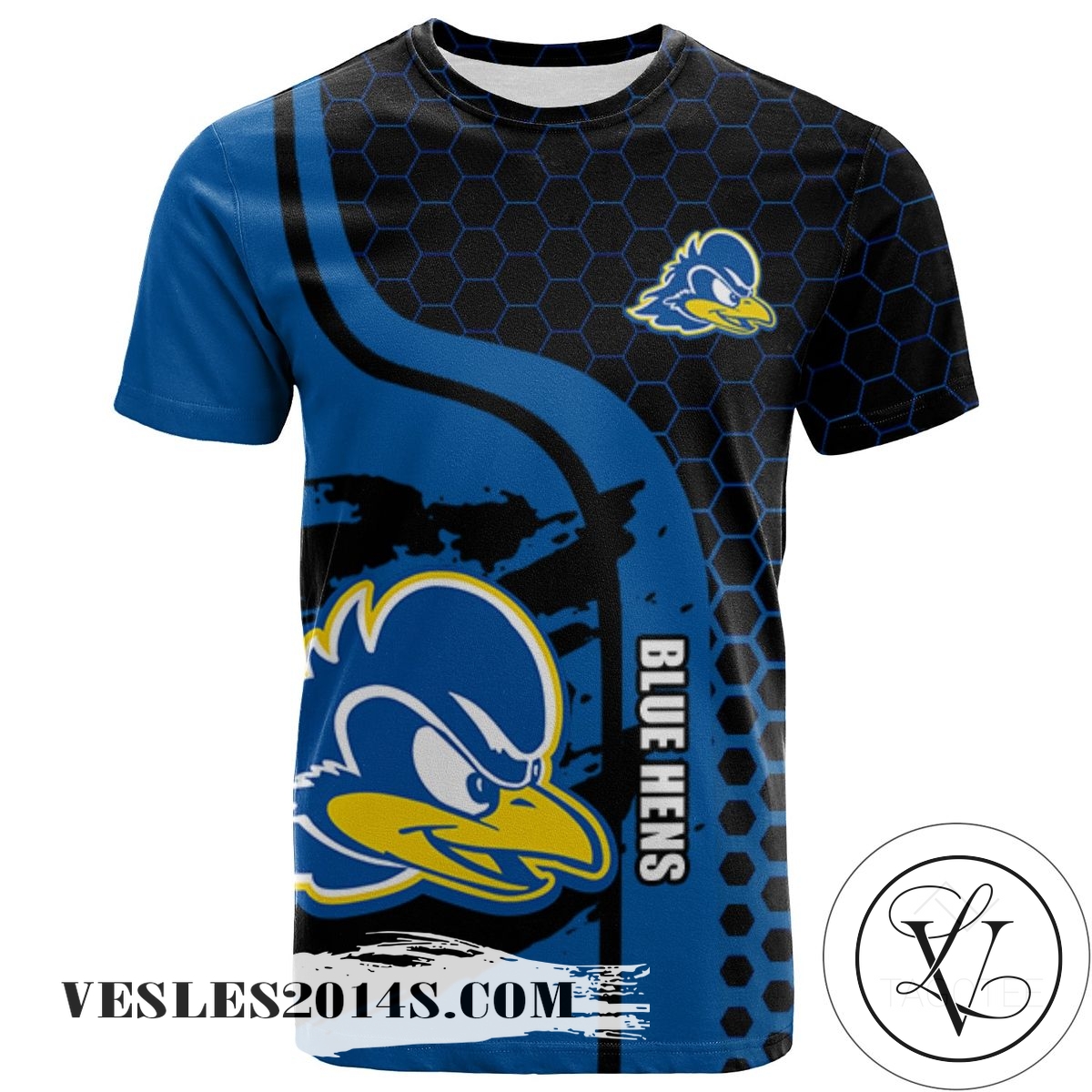 Delaware Blue Hens All Over Print T-shirt My Team Sport Style – NCAA Delaware Blue Hens All Over Print T-shirt My Team Sport Style – NCAA
