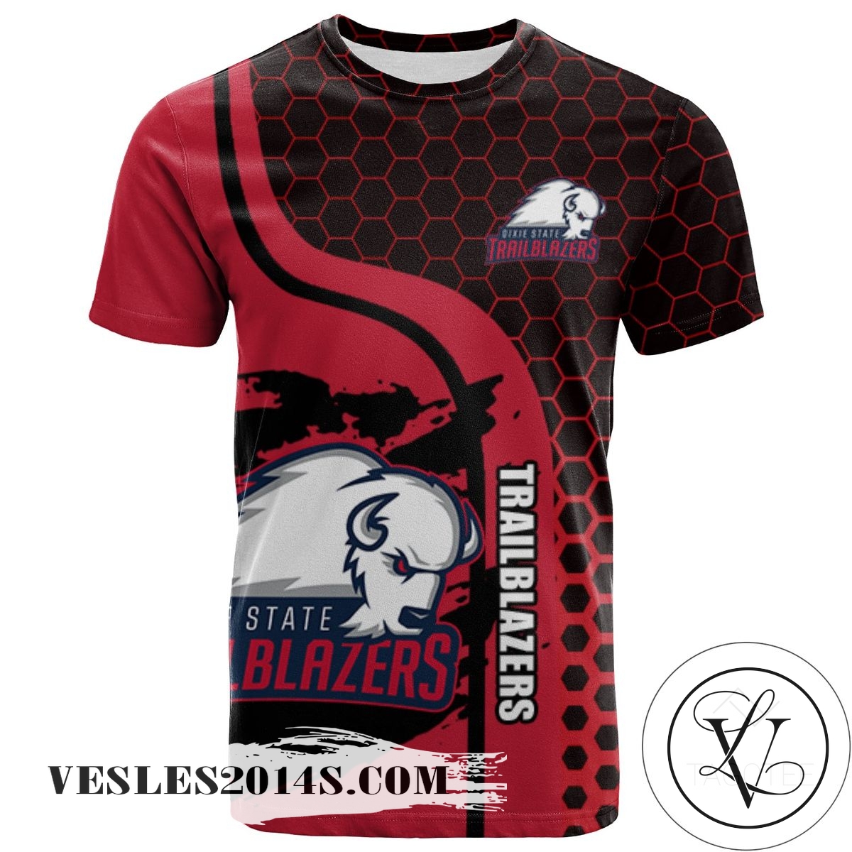 Dixie State Trailblazers All Over Print T-shirt My Team Sport Style – NCAA Dixie State Trailblazers All Over Print T-shirt My Team Sport Style – NCAA
