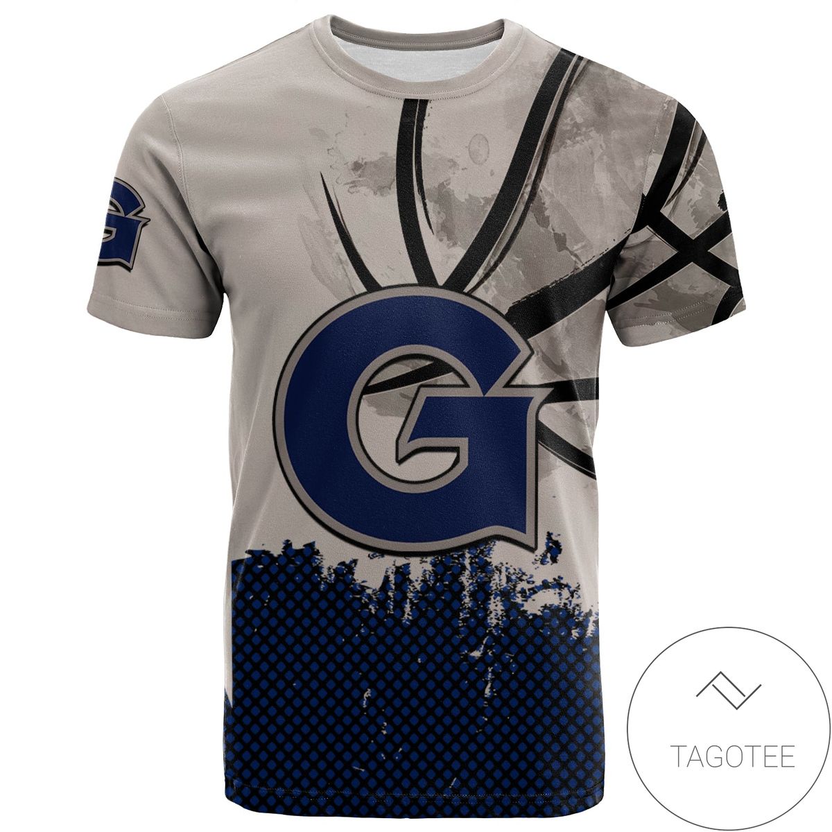 Georgetown Hoyas All Over Print T-shirt Men’s Basketball Net Grunge Pattern – NCAA Georgetown Hoyas All Over Print T-shirt Men’s Basketball Net Grunge Pattern – NCAA