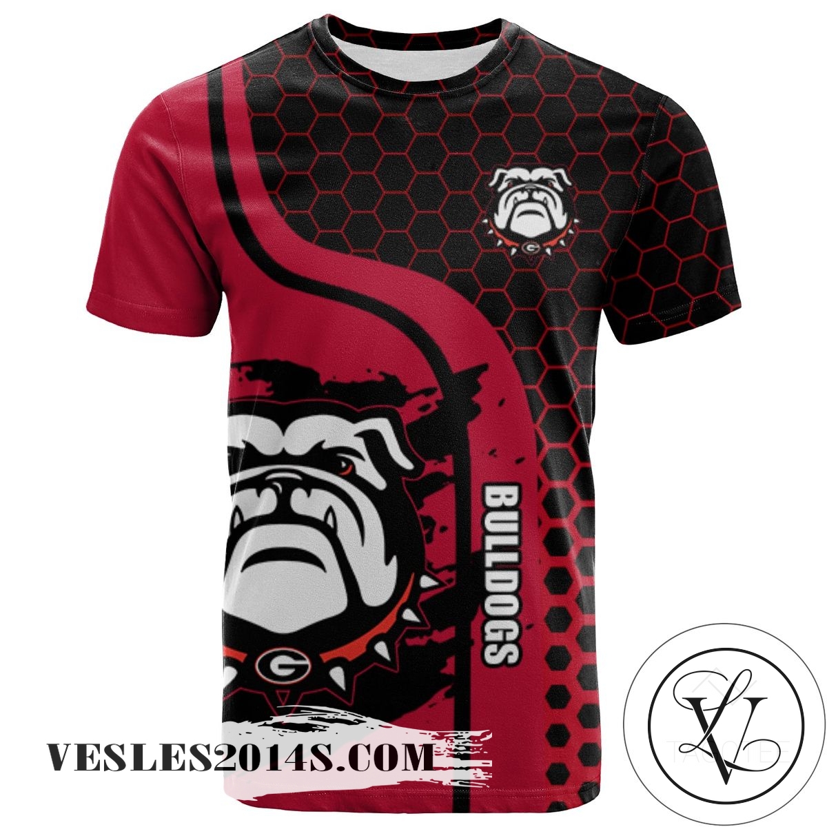 Georgia Bulldogs All Over Print T-shirt My Team Sport Style – NCAA Georgia Bulldogs All Over Print T-shirt My Team Sport Style – NCAA