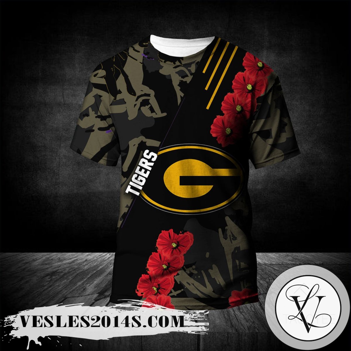 Grambling State Tigers All Over Print T-shirt Sport Style Keep Go on – NCAA Grambling State Tigers All Over Print T-shirt Sport Style Keep Go on – NCAA