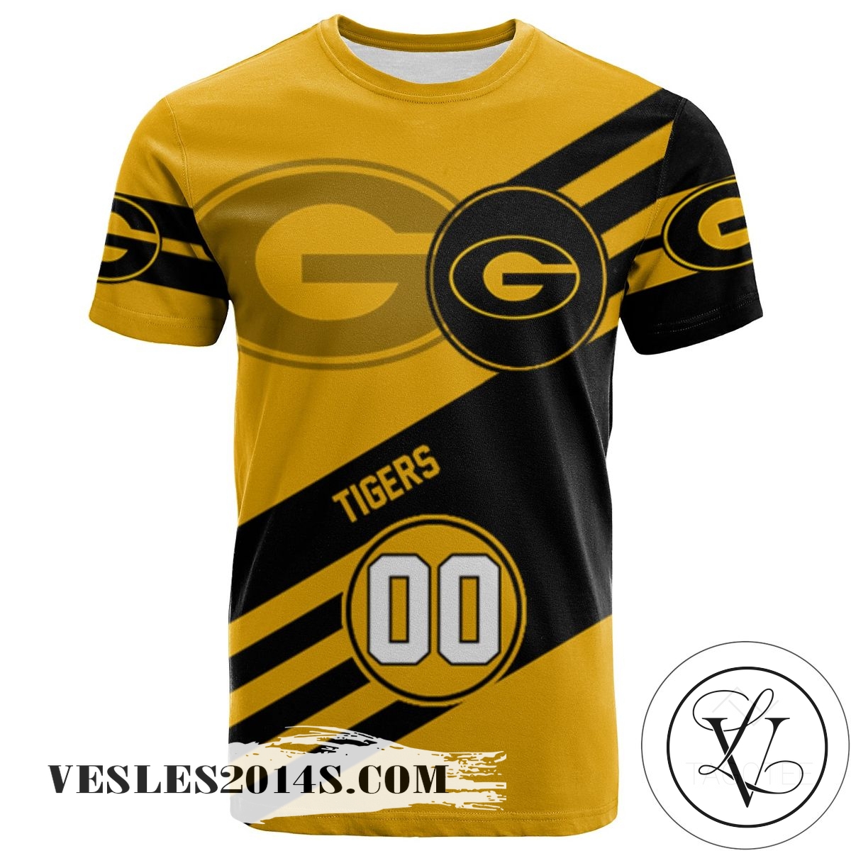 Grambling State Tigers All Over Print T-shirt Sport Style Logo – NCAA Grambling State Tigers All Over Print T-shirt Sport Style Logo – NCAA