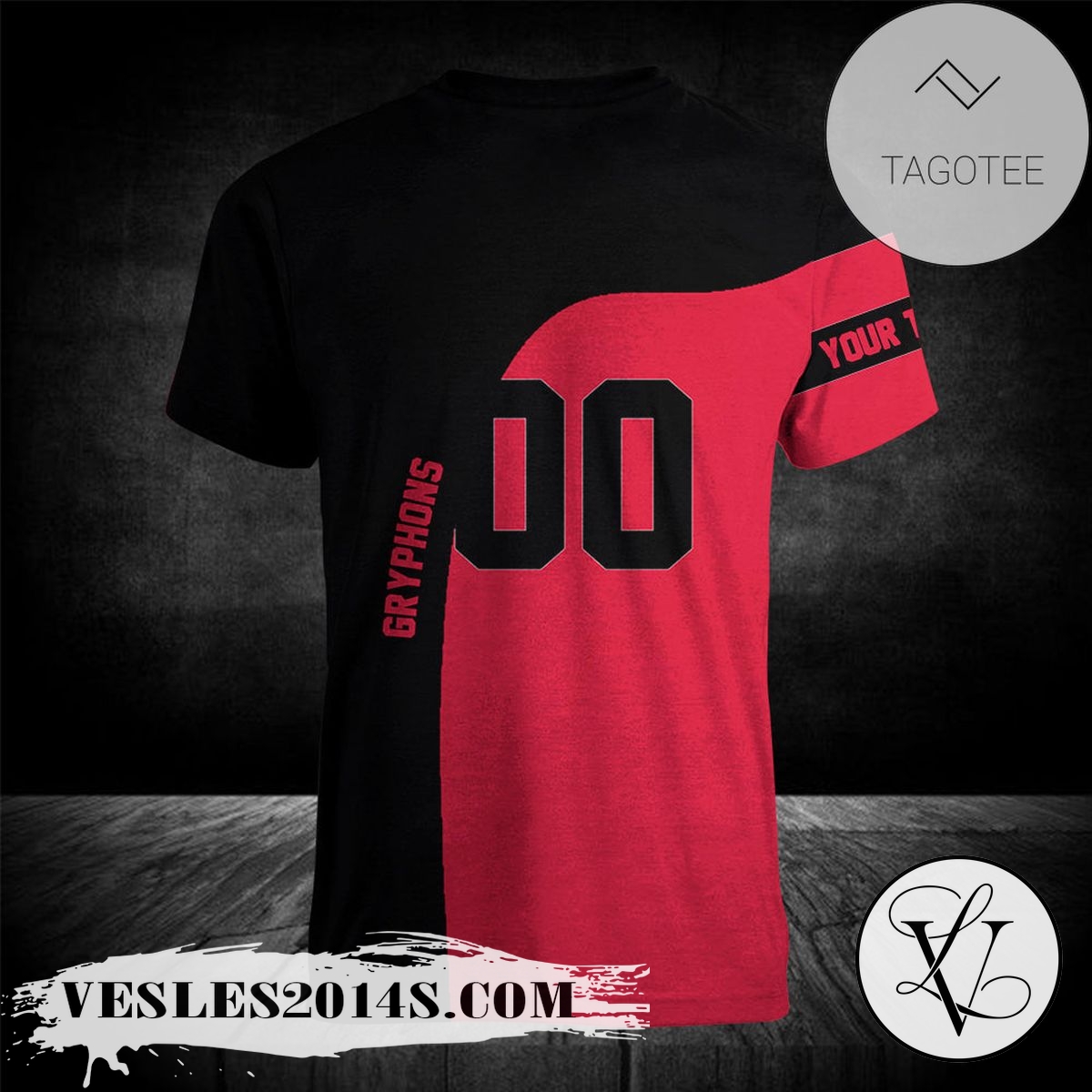 Guelph-Gryphons-T-shirt-Curve-Personalized-Custom-Text-–-CA-CIS-1