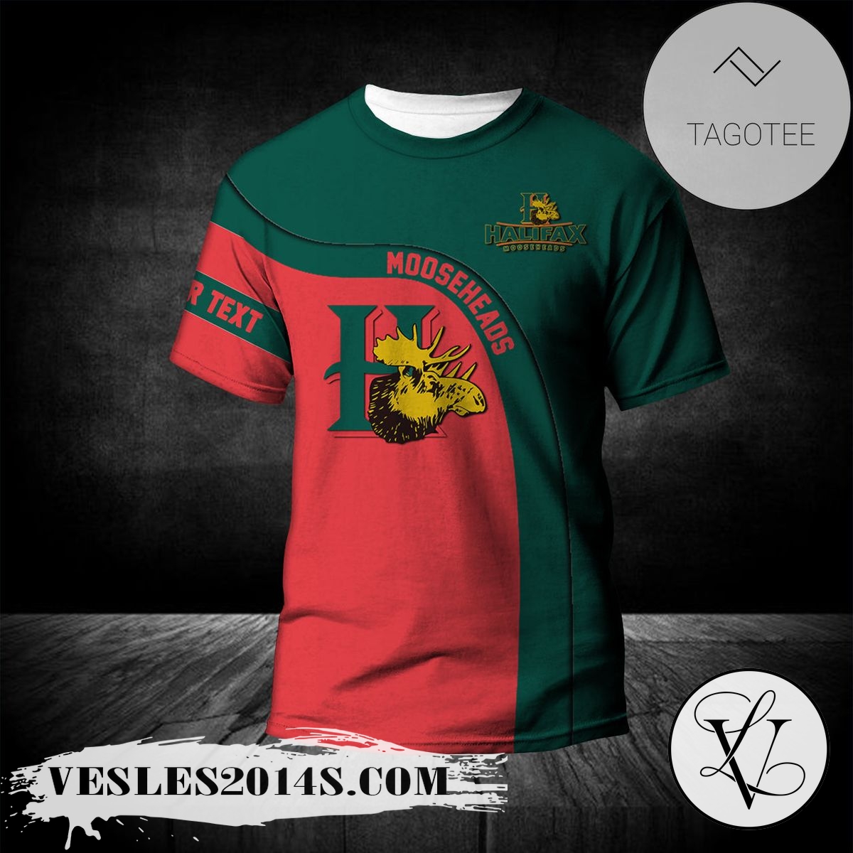 Halifax Mooseheads T-shirt Curve Personalized Custom Text – CA HOCKEY Halifax Mooseheads T-shirt Curve Personalized Custom Text – CA HOCKEY