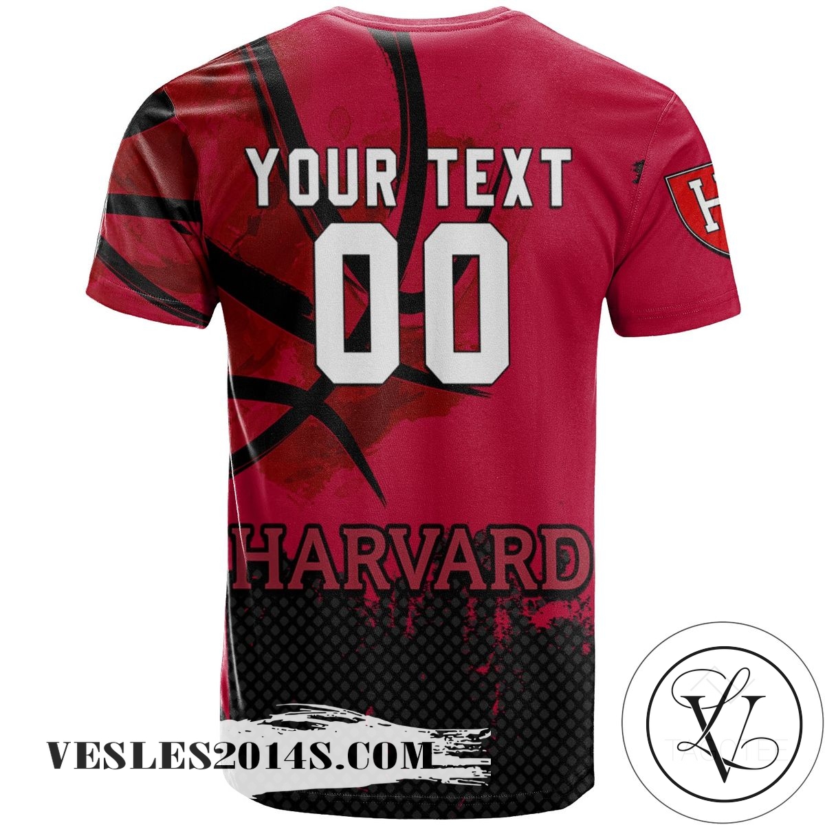 Harvard-Crimson-All-Over-Print-T-shirt-Mens-Basketball-Net-Grunge-Pattern-–-NCAA-1