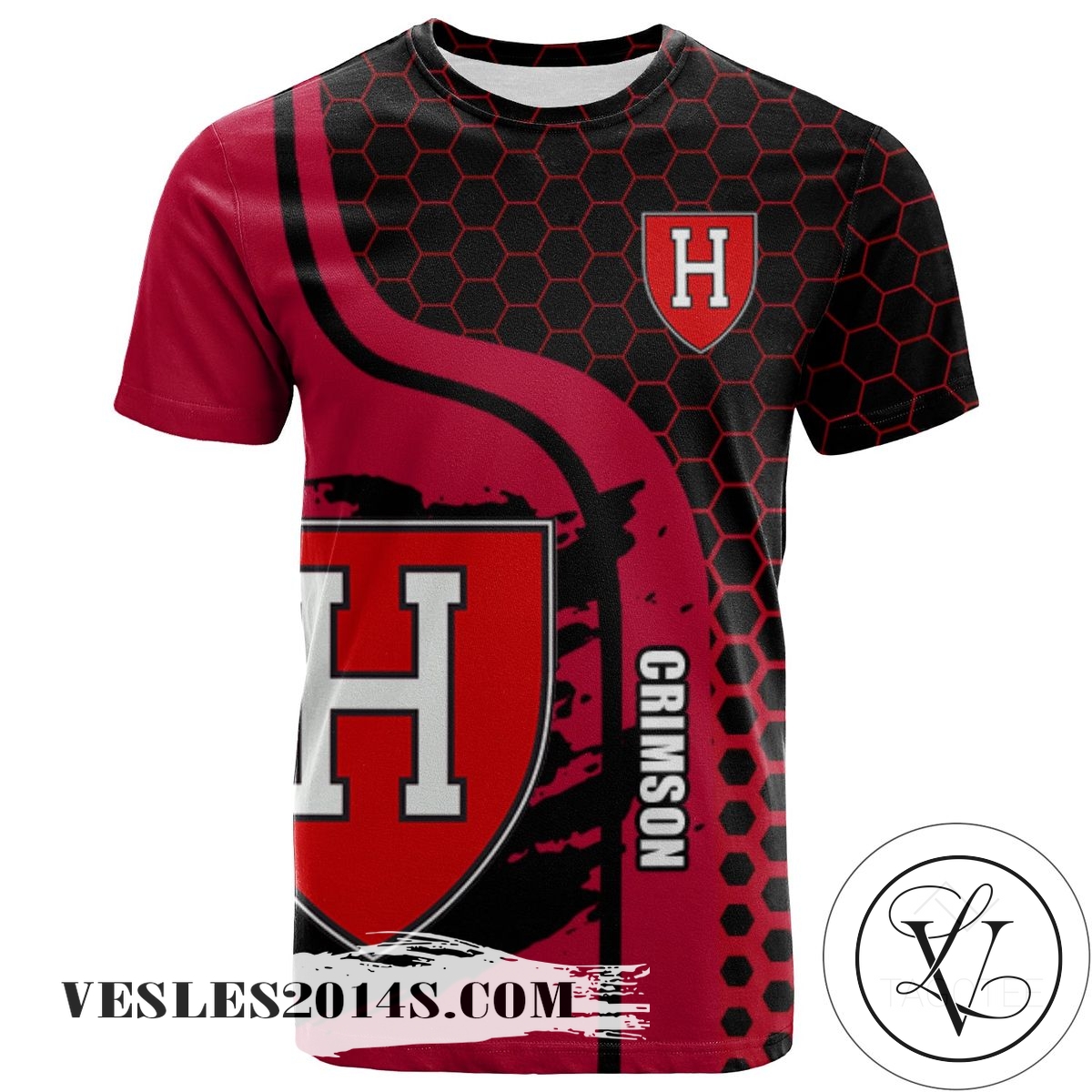 Harvard Crimson All Over Print T-shirt My Team Sport Style – NCAA Harvard Crimson All Over Print T-shirt My Team Sport Style – NCAA