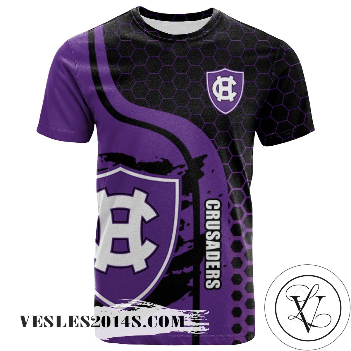 Holy Cross Crusaders All Over Print T-shirt My Team Sport Style – NCAA Holy Cross Crusaders All Over Print T-shirt My Team Sport Style – NCAA