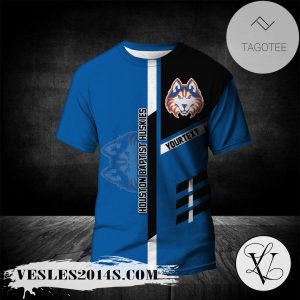Houston Baptist Huskies Personalized Custom Text All Over Print T-shirt – NCAA