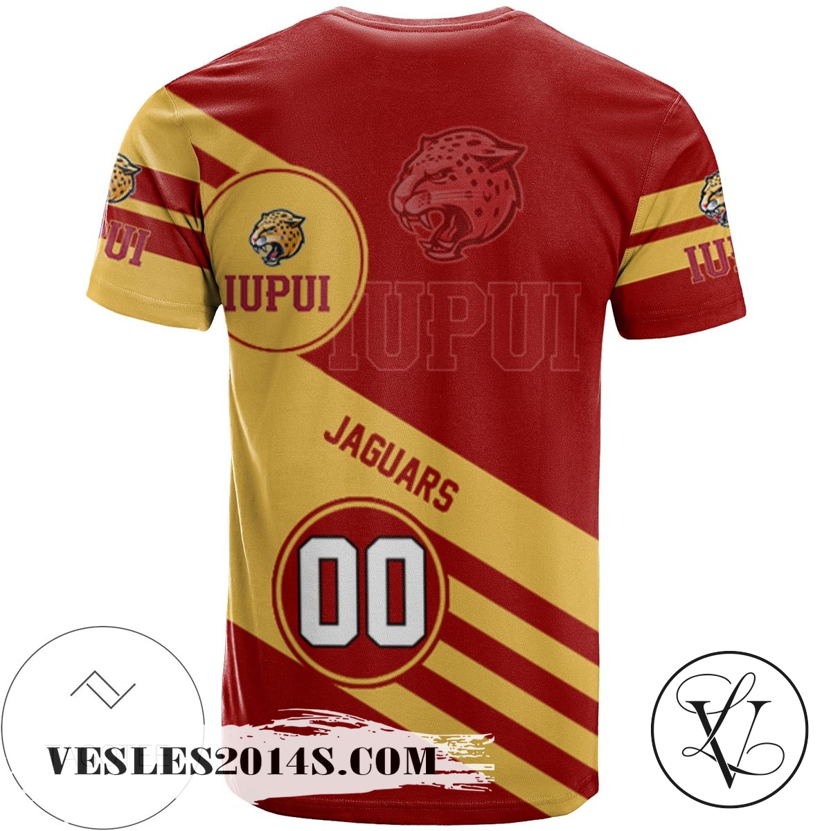 IUPUI-Jaguars-All-Over-Print-T-shirt-Sport-Style-Logo-–-NCAA-1