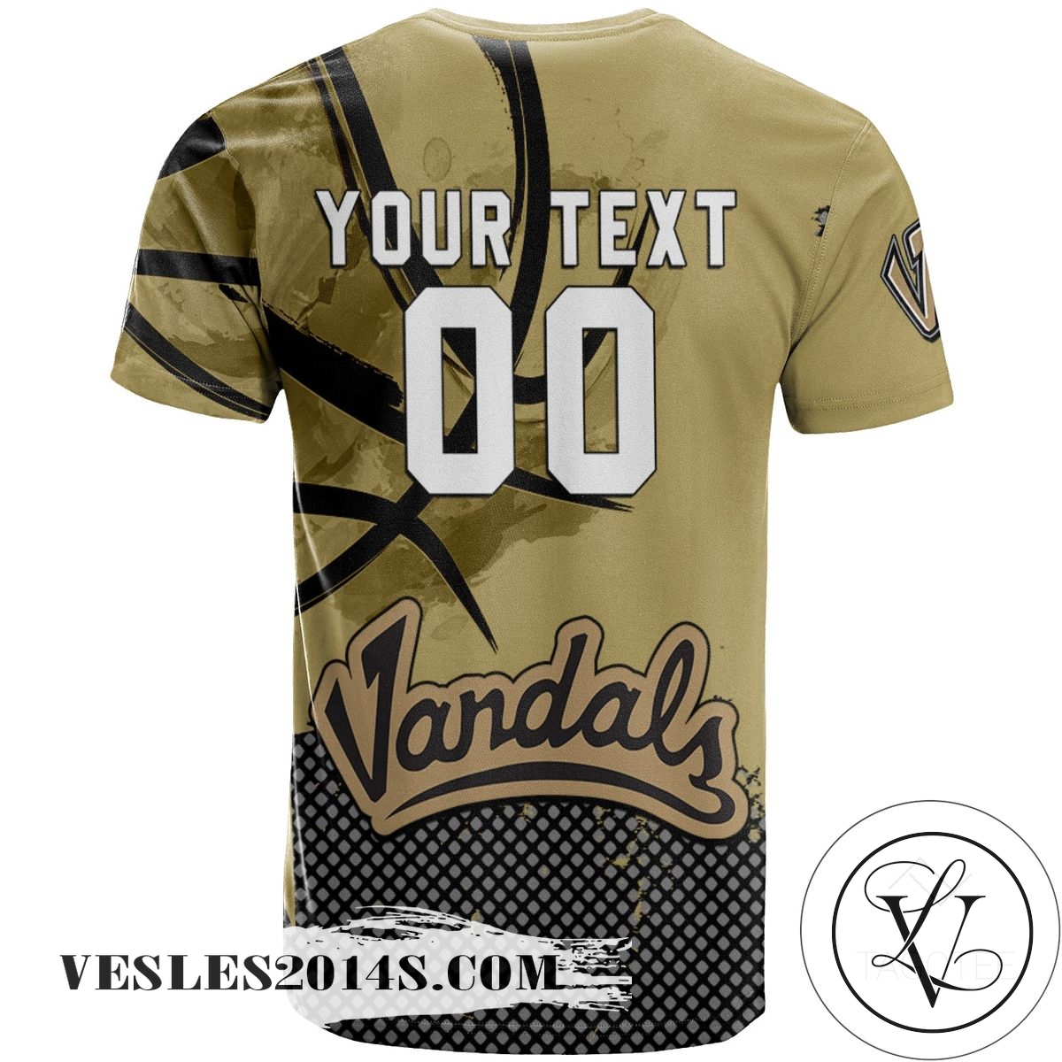Idaho-Vandals-All-Over-Print-T-shirt-Mens-Basketball-Net-Grunge-Pattern-–-NCAA-1