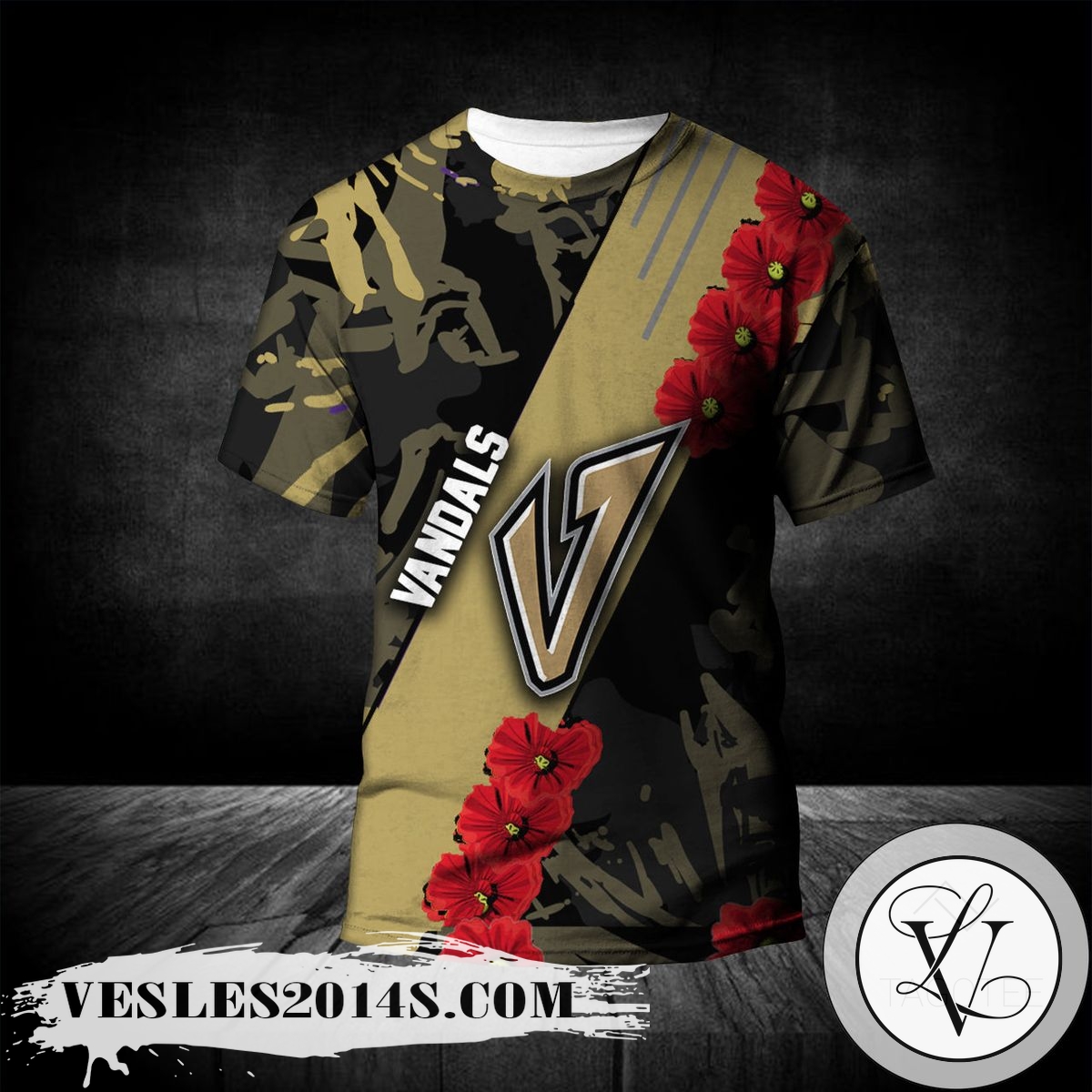 Idaho Vandals All Over Print T-shirt Sport Style Keep Go On – NCAA Idaho Vandals All Over Print T-shirt Sport Style Keep Go On – NCAA