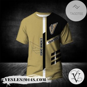 Idaho Vandals Personalized Custom Text All Over Print T-shirt – NCAA