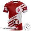 Indiana Hoosiers All Over Print T-shirt Sport Style Logo – NCAA