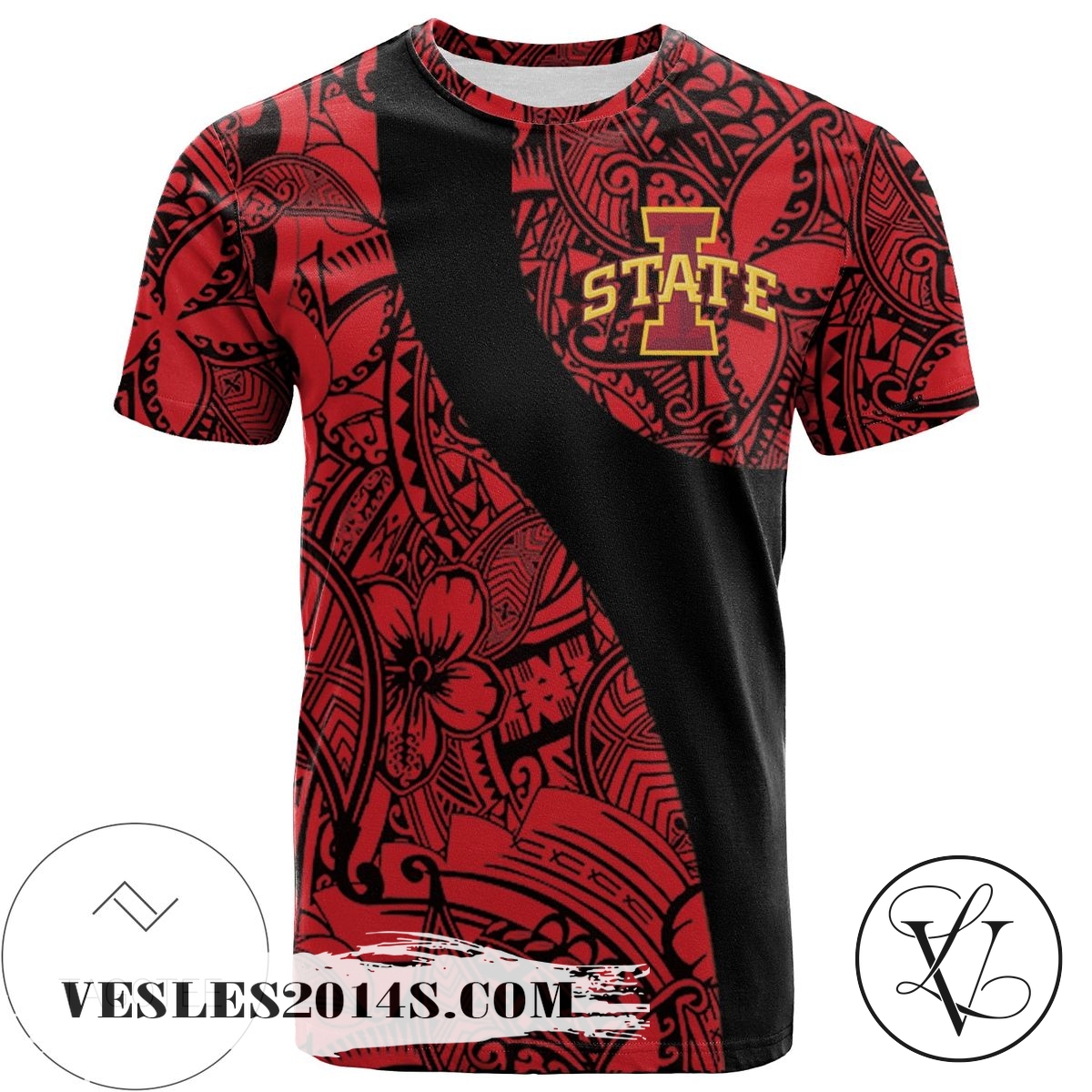 Iowa State Cyclones All Over Print T-shirt Polynesian – NCAA Iowa State Cyclones All Over Print T-shirt Polynesian – NCAA