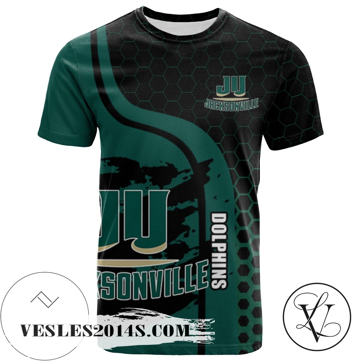 Jacksonville Dolphins All Over Print T-shirt My Team Sport Style – NCAA Jacksonville Dolphins All Over Print T-shirt My Team Sport Style – NCAA