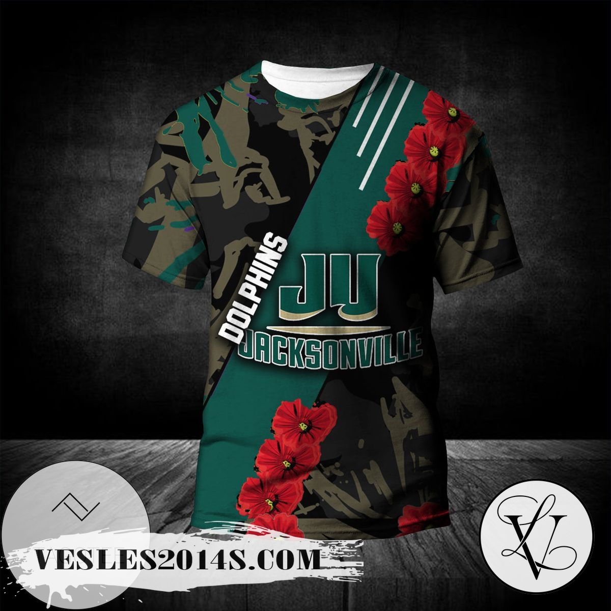 Jacksonville-Dolphins-All-Over-Print-T-shirt-Sport-Style-Keep-Go-On-–-NCAA-1