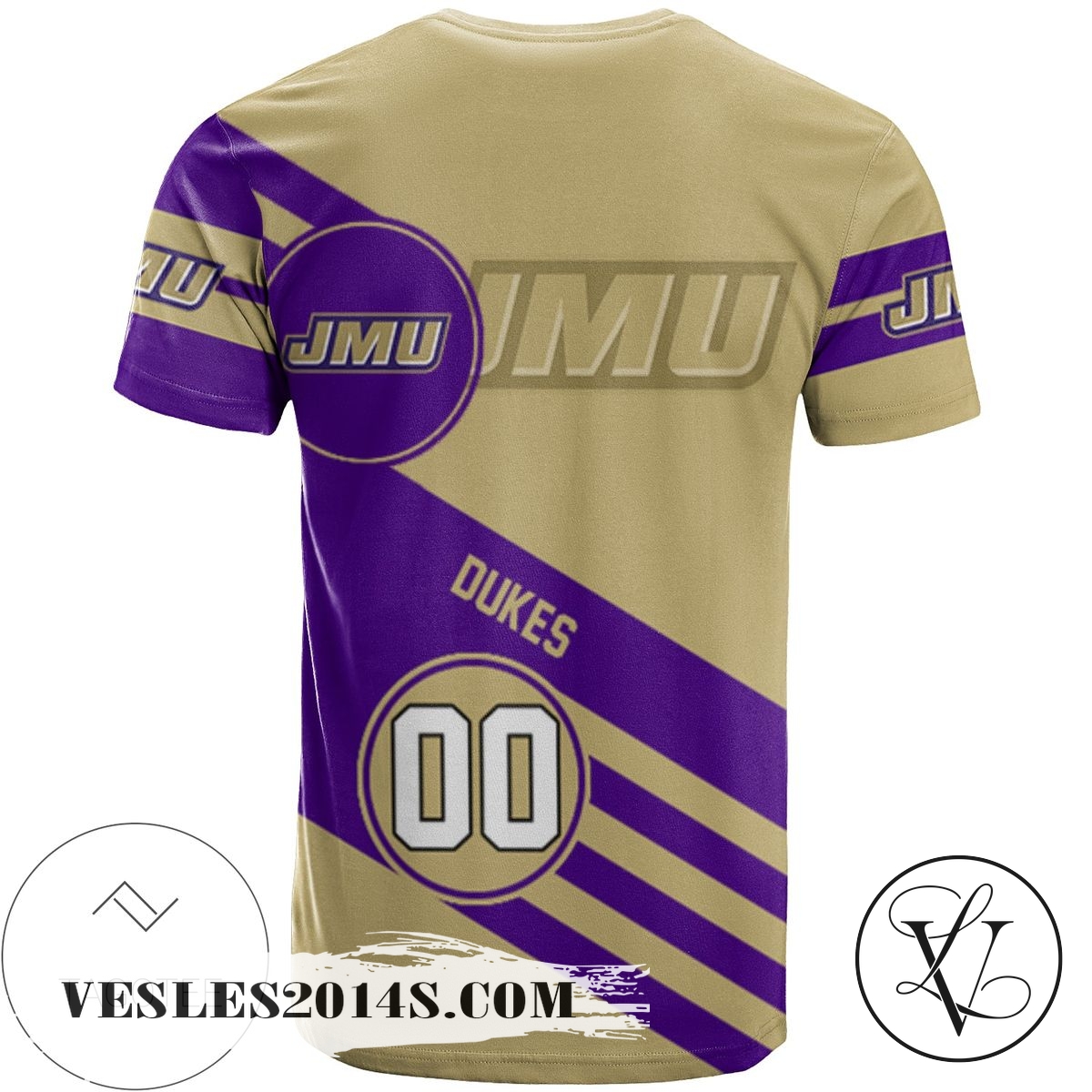 James-Madison-Dukes-All-Over-Print-T-shirt-Sport-Style-Logo-–-NCAA-1