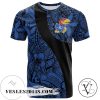 Kansas Jayhawks All Over Print T-shirt Polynesian – NCAA