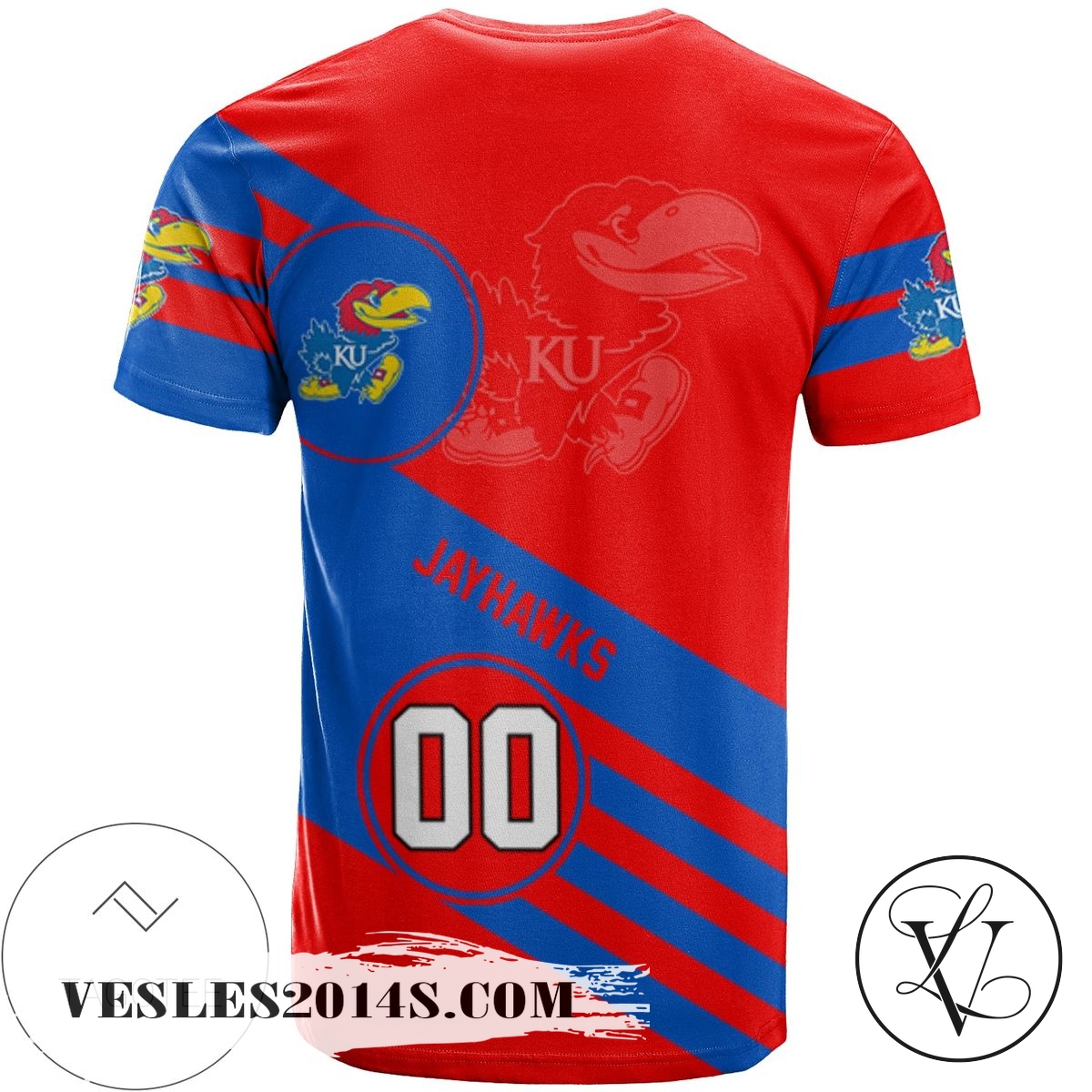 Kansas-Jayhawks-All-Over-Print-T-shirt-Sport-Style-Logo-–-NCAA-1