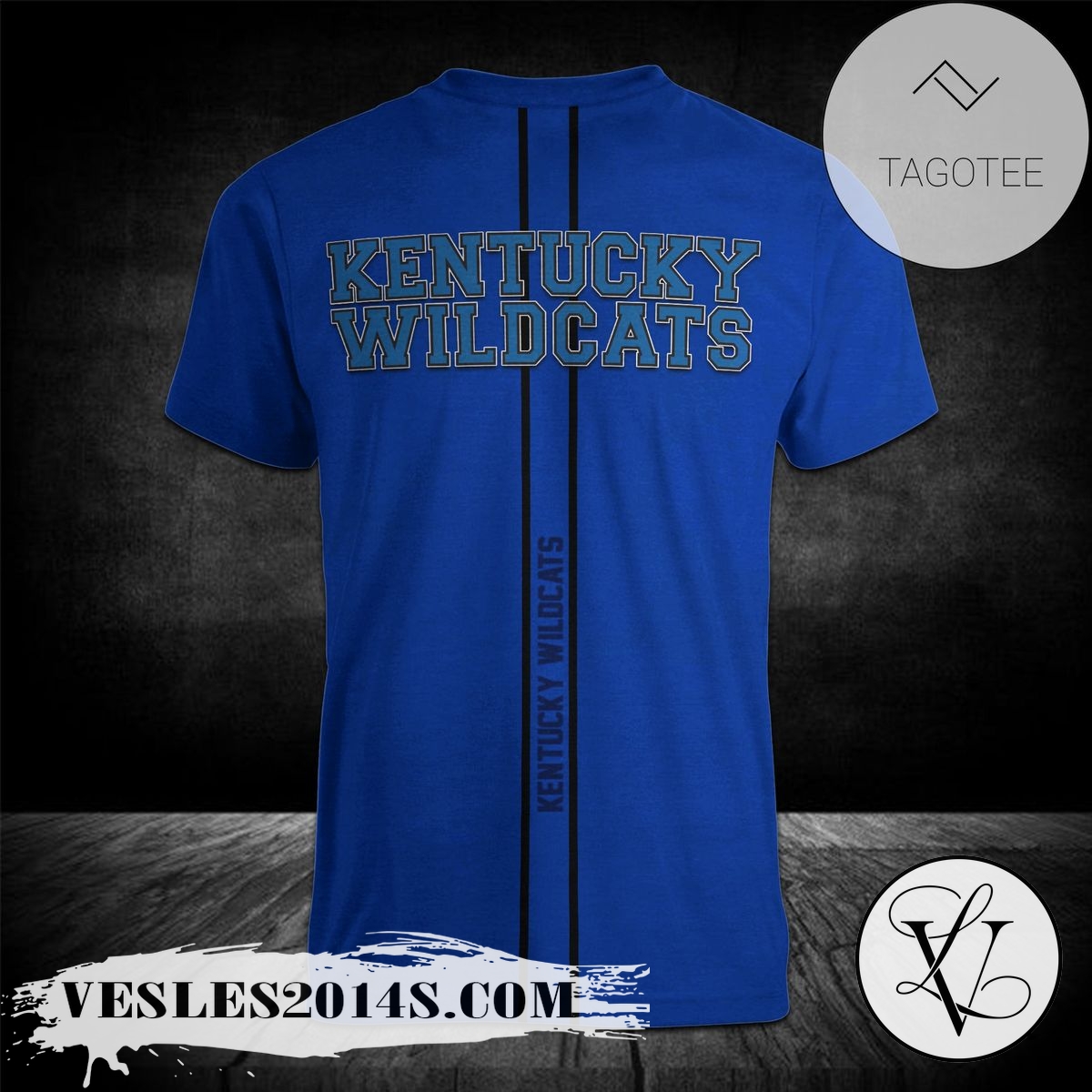 Kentucky-Wildcats-Personalized-Custom-Text-All-Over-Print-T-shirt-–-NCAA-1