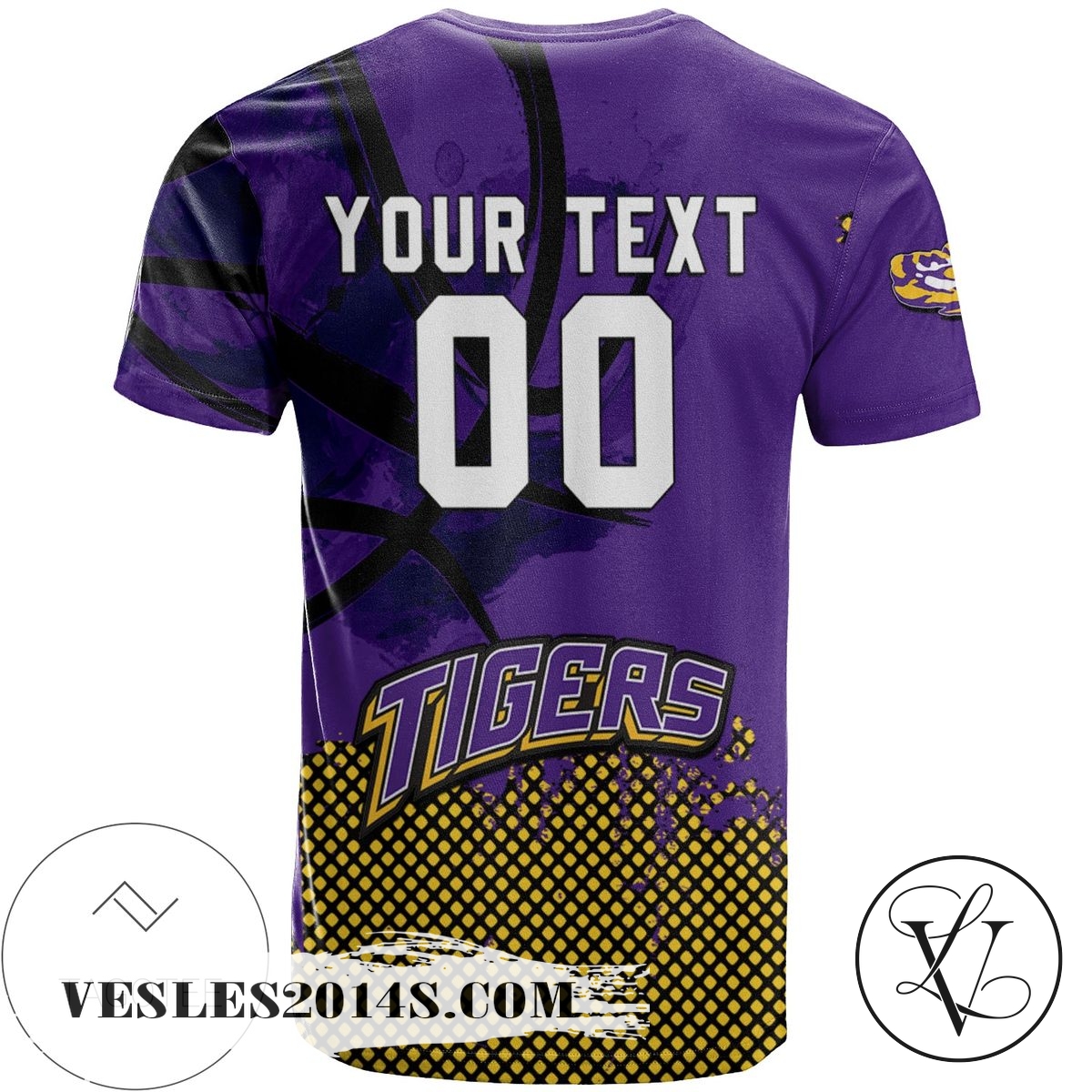 LSU-Tigers-All-Over-Print-T-shirt-Mens-Basketball-Net-Grunge-Pattern-–-NCAA-1