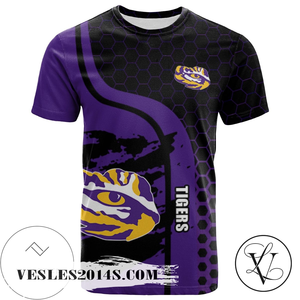 LSU Tigers All Over Print T-shirt My Team Sport Style – NCAA LSU Tigers All Over Print T-shirt My Team Sport Style – NCAA