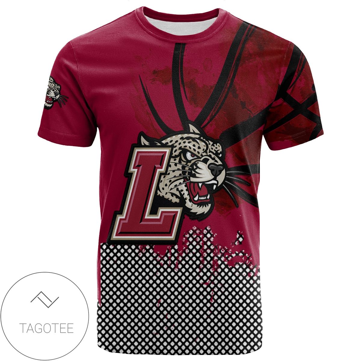 Lafayette Leopards All Over Print T-shirt Men’s Basketball Net Grunge Pattern – NCAA Lafayette Leopards All Over Print T-shirt Men’s Basketball Net Grunge Pattern – NCAA