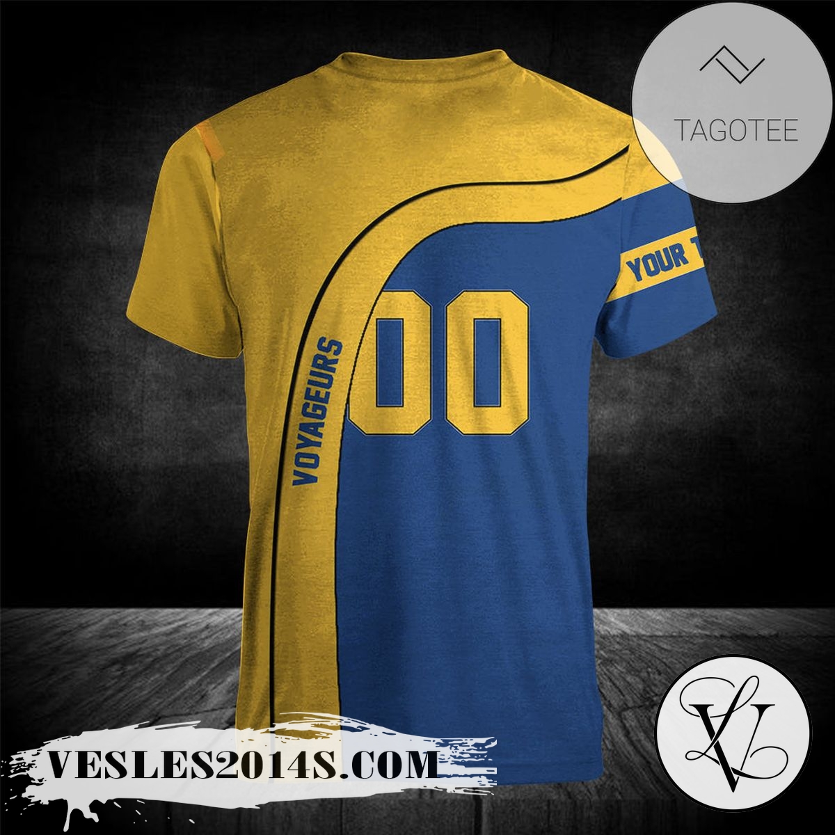 Laurentian-Voyageurs-T-shirt-Curve-Personalized-Custom-Text-–-CA-CIS-1