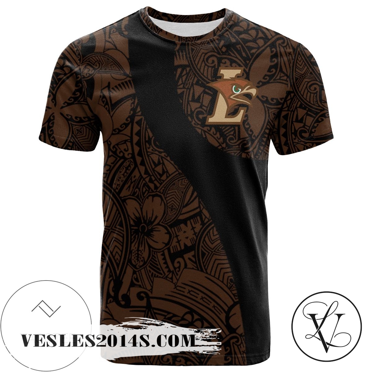 Lehigh Mountain Hawks All Over Print T-shirt Polynesian – NCAA Lehigh Mountain Hawks All Over Print T-shirt Polynesian – NCAA