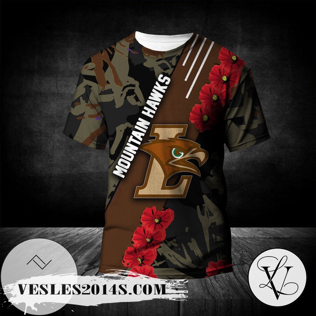 Lehigh Mountain Hawks All Over Print T-shirt Sport Style Keep Go On – NCAA Lehigh Mountain Hawks All Over Print T-shirt Sport Style Keep Go On – NCAA