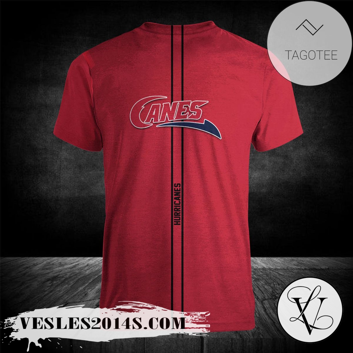Lethbridge-Hurricanes-T-Shirt-Personalized-Custom-Text-–-CA-HOCKEY-1