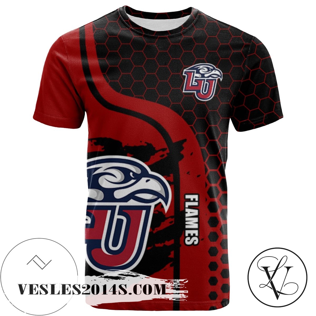 Liberty Flames All Over Print T-shirt My Team Sport Style – NCAA Liberty Flames All Over Print T-shirt My Team Sport Style – NCAA