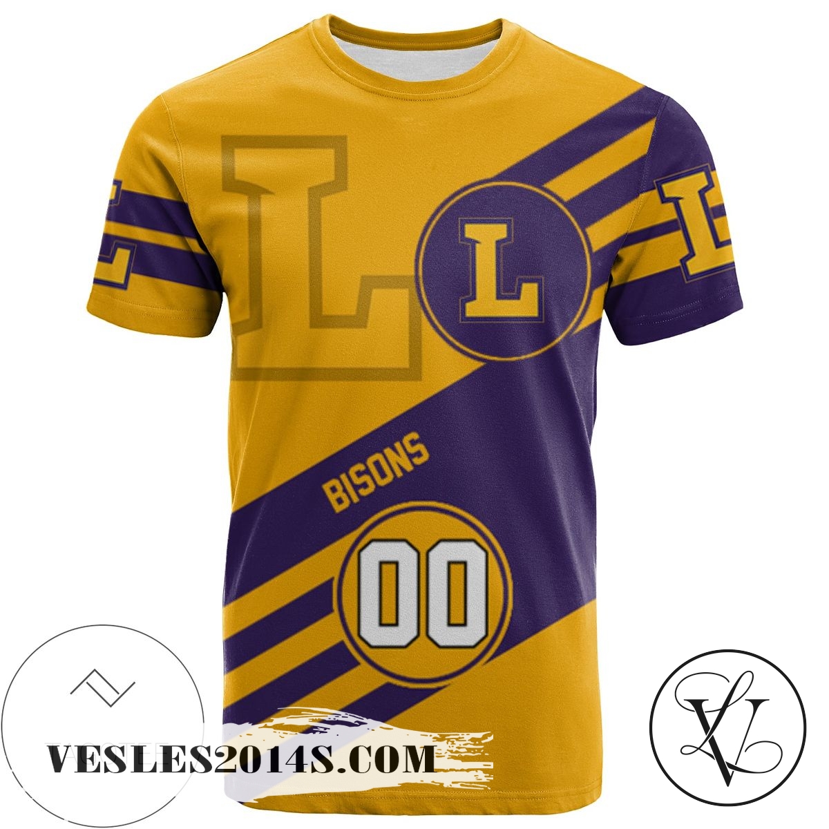 Lipscomb Bisons All Over Print T-shirt Sport Style Logo – NCAA Lipscomb Bisons All Over Print T-shirt Sport Style Logo – NCAA