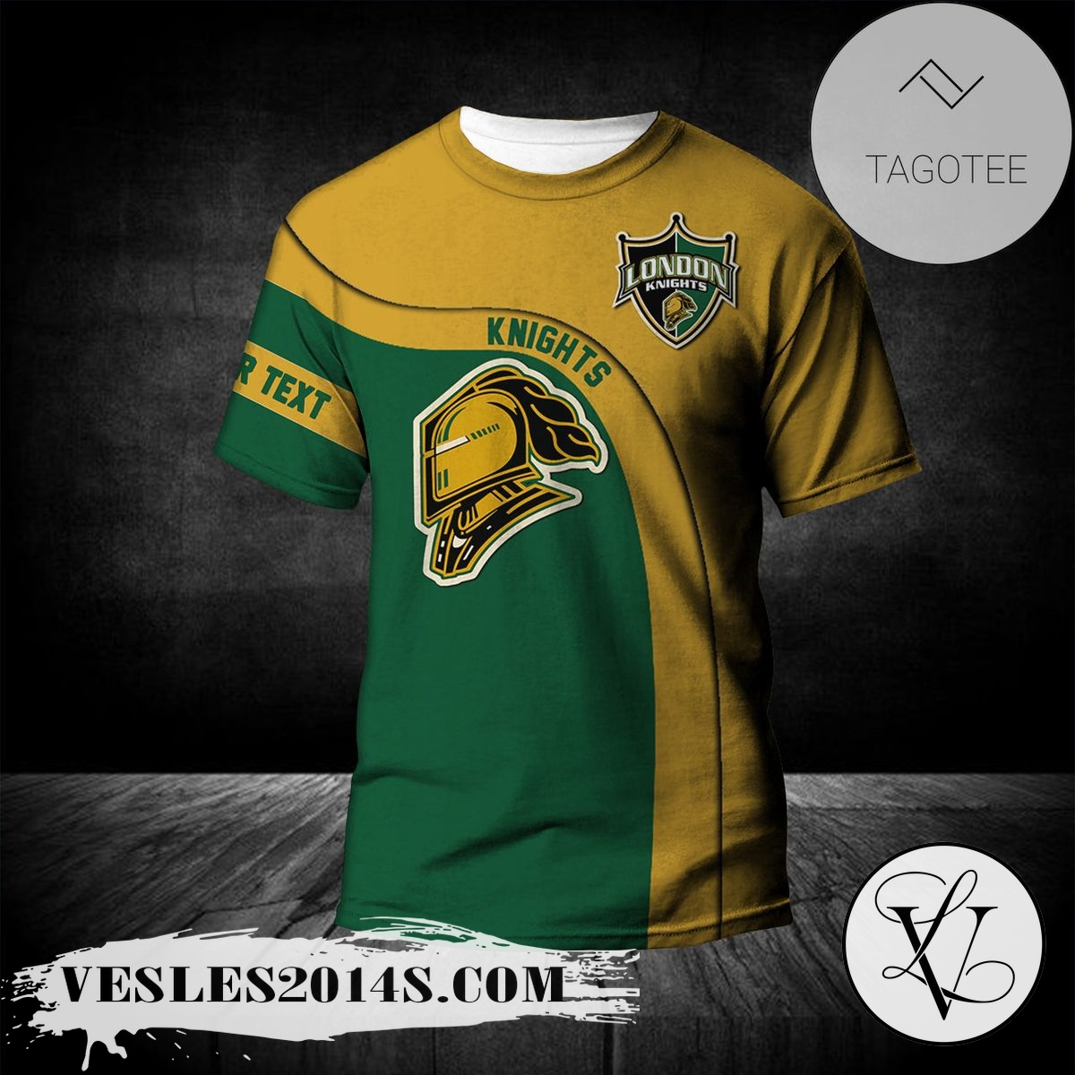 London Knights T-shirt Curve Personalized Custom Text – CA HOCKEY London Knights T-shirt Curve Personalized Custom Text – CA HOCKEY