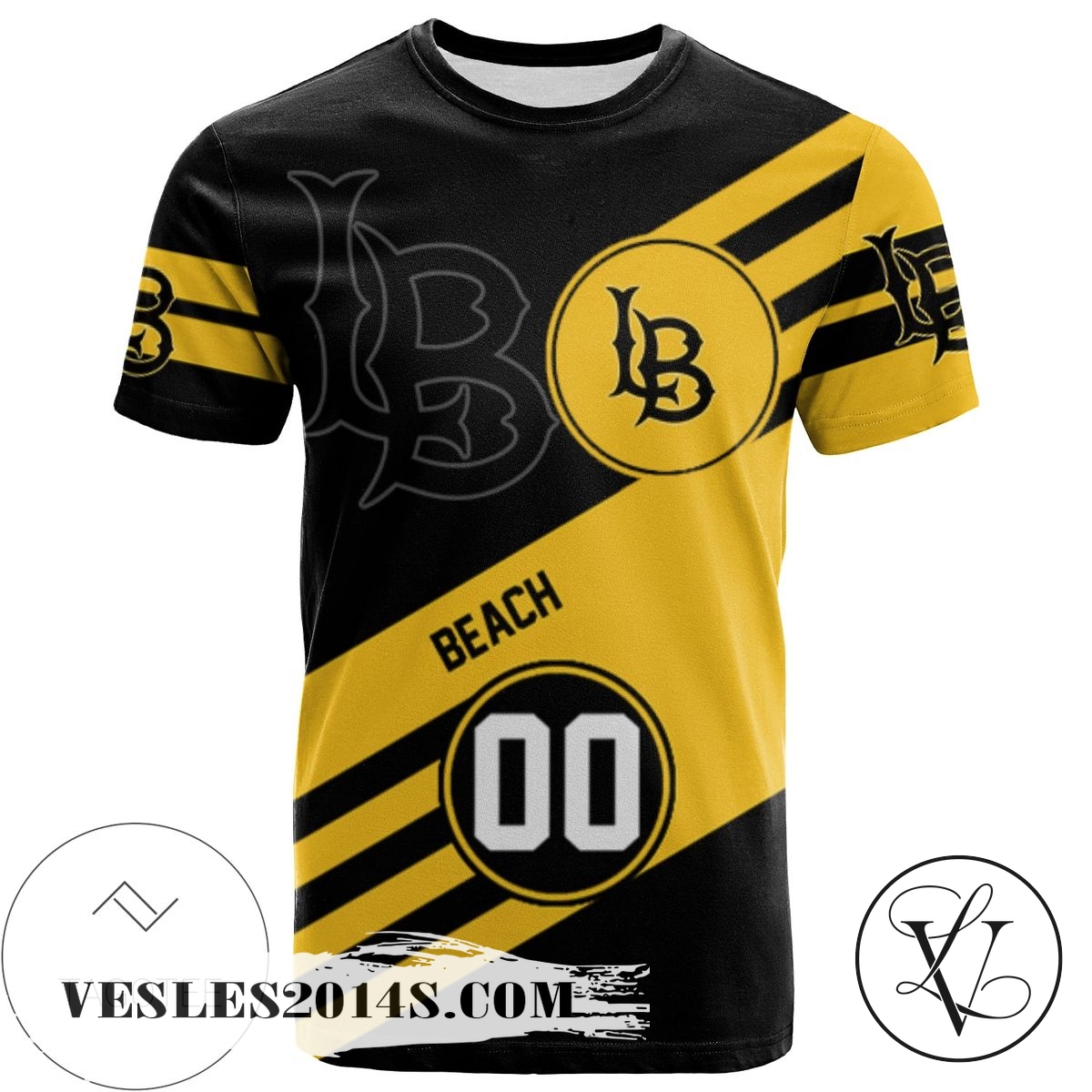 Long Beach State 49ers All Over Print T-shirt Sport Style Logo – NCAA Long Beach State 49ers All Over Print T-shirt Sport Style Logo – NCAA