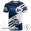 Longwood Lancers All Over Print T-shirt Sport Style Logo – NCAA