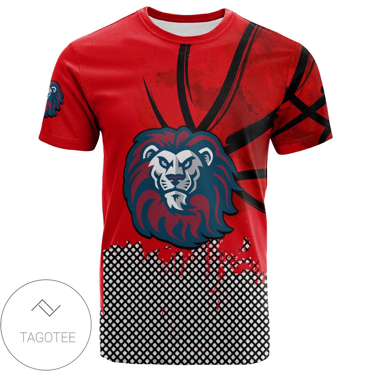 Loyola Marymount Lions All Over Print T-shirt Men’s Basketball Net Grunge Pattern – NCAA Loyola Marymount Lions All Over Print T-shirt Men’s Basketball Net Grunge Pattern – NCAA