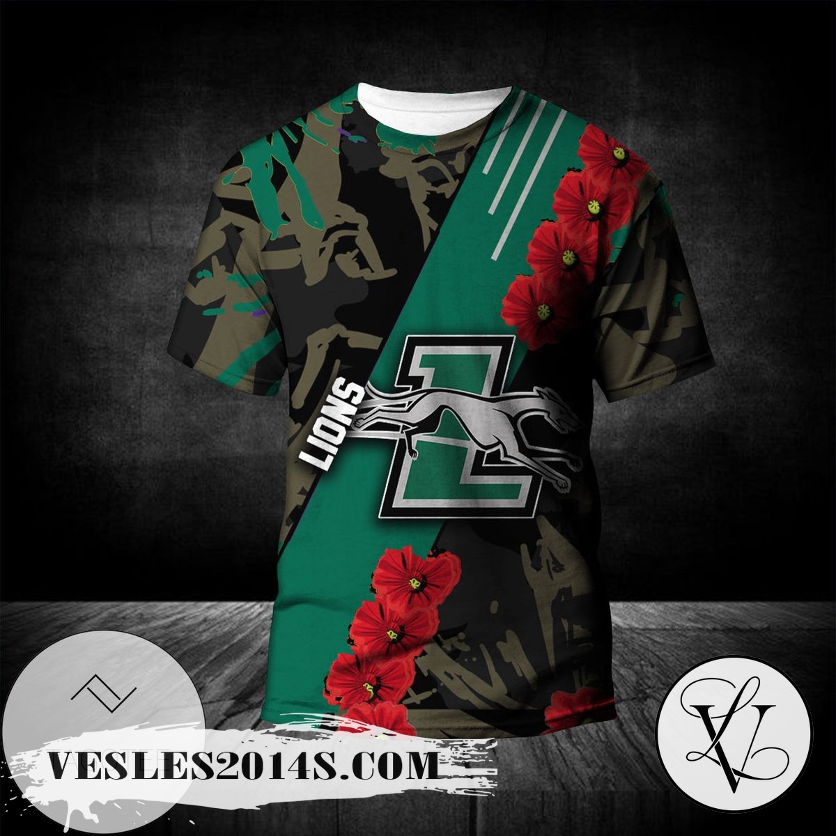 Loyola Marymount Lions All Over Print T-shirt Sport Style Keep Go On – NCAA Loyola Marymount Lions All Over Print T-shirt Sport Style Keep Go On – NCAA