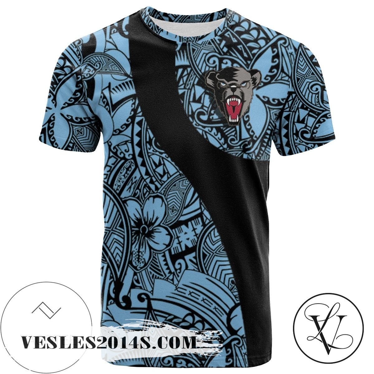 Maine-Black-Bears-All-Over-Print-T-shirt-Polynesian-–-NCAA-1
