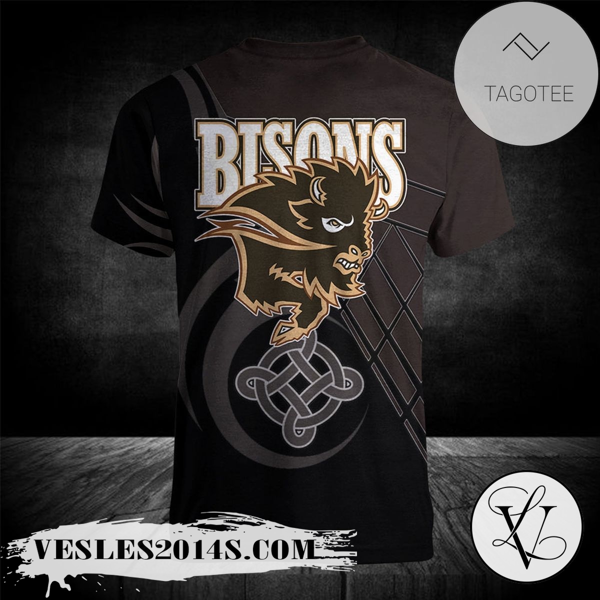 Manitoba-Bisons-T-Shirt-Celtic-Custom-Text-–-CA-CIS-1