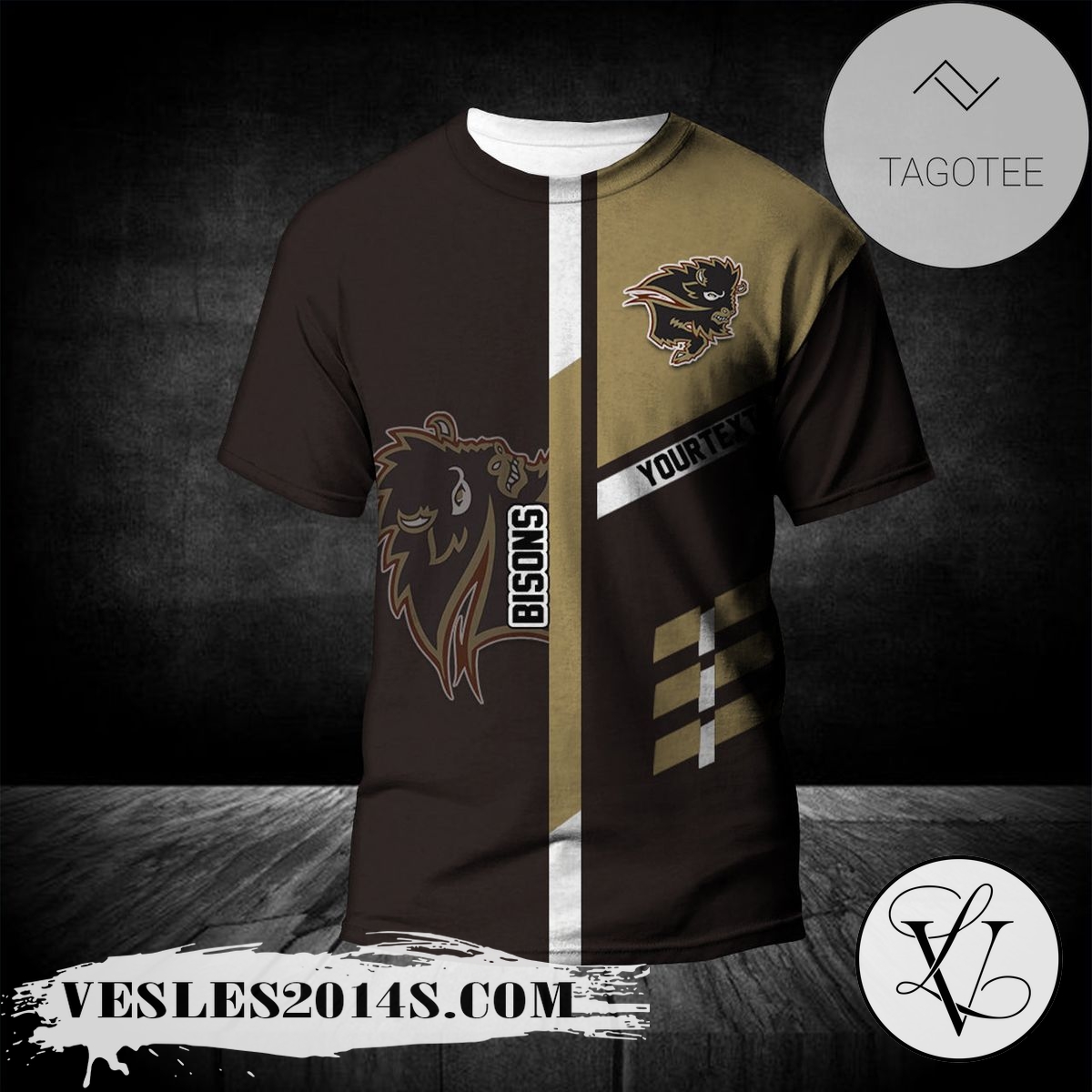 Manitoba Bisons T-Shirt Personalized Custom Text – CA CIS Manitoba Bisons T-Shirt Personalized Custom Text – CA CIS
