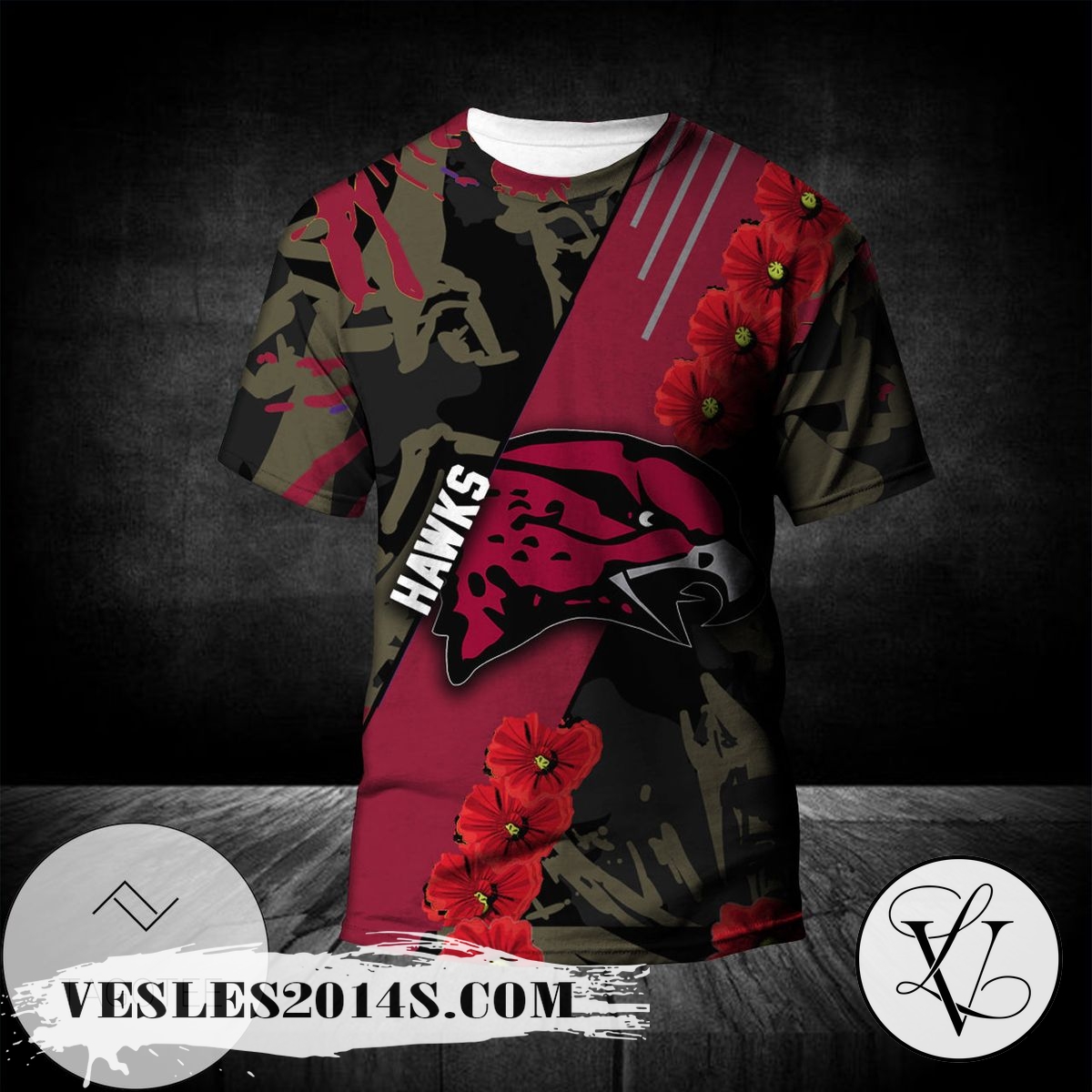 Maryland-Eastern-Shore-Hawks-All-Over-Print-T-shirt-Sport-Style-Keep-Go-on-–-NCAA-1