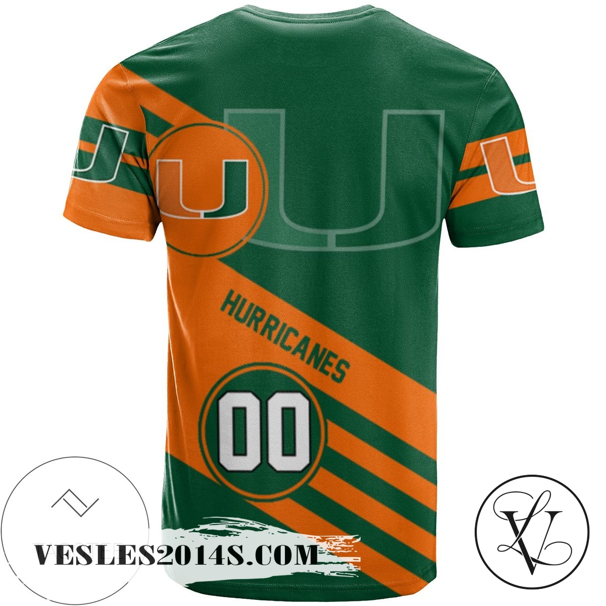 Miami-Hurricanes-All-Over-Print-T-shirt-Sport-Style-Logo-–-NCAA-1